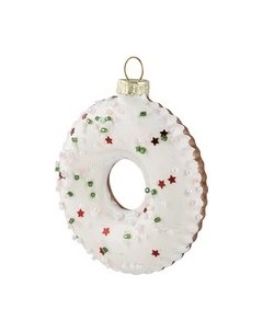 Елочная игрушка Волшебная страна Пончик 106229