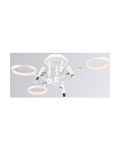 Люстра Ambrella LineTech FL51646/3+3 WH/CH