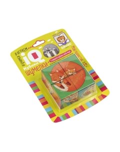 Развивающая игра Айрис-пресс Умные кубики. Шумелки. Мой пушистик / 9785811275601