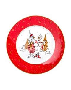 Тарелка закусочная (десертная) Lefard Family Christmas 425-180