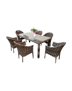 Комплект садовой мебели ForGarden Geneva Lux 6/Madrid Lux / BF01077 Forgarden