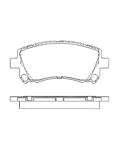 Тормозные колодки Patron PBP1327 Патрон