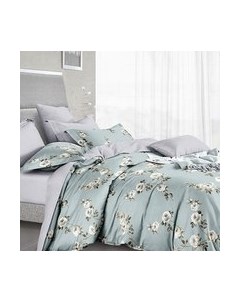 Комплект постельного белья Alleri Сатин Premium 2сп с eвро Max простыней / СП-303