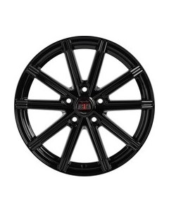 Литой диск M64 17x7" 5x108мм DIA 65.1мм ET 43мм Black Alcasta