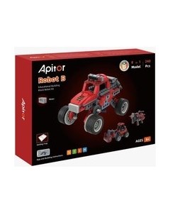 Конструктор электромеханический Apitor Robot B 8 в 1