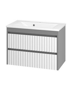 Тумба с умывальником Brevita Balaton 80 / BAL-06080-01-012Я+5003800