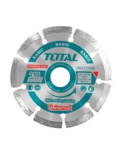 Отрезной диск алмазный TOTAL TAC2111153 Total