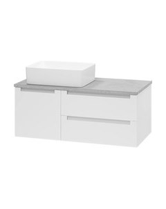 Тумба под умывальник Brevita Cargo 100 / CAR-01100-011П2Я+MA01-100К