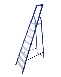 Лестница-стремянка стальная 8 ступ с органайзером CS08LX 3,76м Stairs