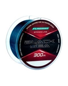 Леска монофильная Flagman Fishing Black Sea Spinning Line 300m 0.20mm / FL14300020 Flagman fishing