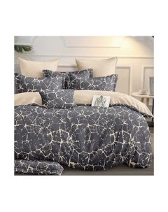 Комплект постельного белья Alleri Перкаль Elite 2сп с европростыней / Пер-150