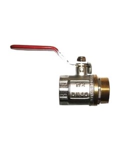 Шаровой кран 1 1-2 г-ш ручка 40мм Рмс