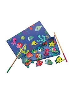 Развивающая игрушка Djeco Рыбалка. Цвета / 01653