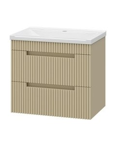 Тумба с умывальником Brevita Ariana 60 / ARI-01060-03062Я+Р-Евв14060-Д