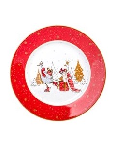 Тарелка столовая обеденная Lefard Family Christmas 425-119