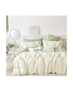 Комплект постельного белья Alleri Перкаль Elite 2сп с европростыней / Пер-140
