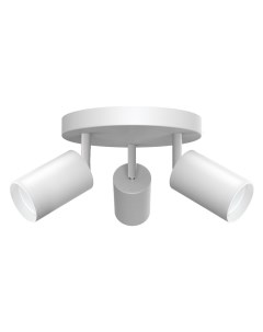 Светильник наст.-пот. (спот) MR16 GU10 белый ML203-1 41923 Feron