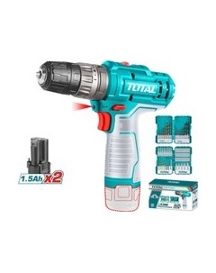 Аккумуляторная дрель-шуруповерт TOTAL TOSLI240467 Total