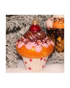 Елочная игрушка Orbital Кекс / 200-037-4