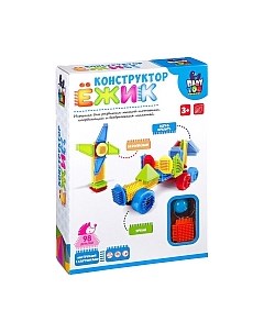 Конструктор Bondibon Гоночный болид и ветряк / ВВ2574