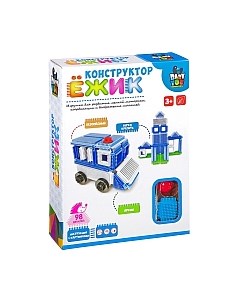 Конструктор Bondibon Машина со станцией / ВВ2573