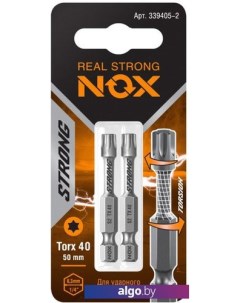 Набор бит 339405-2 (2шт) Nox