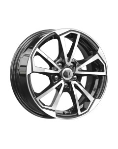 Литой диск K&K КС1005 15x6" 5x114.3мм DIA 67.1мм ET 42мм Алмаз черный K&k