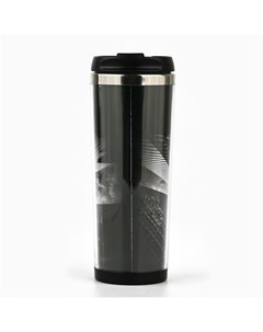 Термостакан со сменной вставкой «Будь в каждом деле первым», 400 мл, чёрный Мастер к