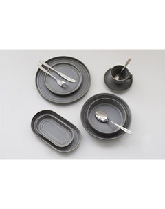 Тарелка Urban, d=27.5 см, фарфор, серая Magistro