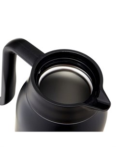 Термос-кувшин «Теним», 1.6 л, сохраняет тепло 8 ч, н6ержавеющая сталь, чёрный Take it easy