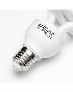Лампа для террариума UVB 10.0 NomoyPet, 26 Вт, цоколь Е27 Nomoy pet