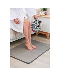 Коврик для дома Memory foam, 50×80 см, серый Savanna