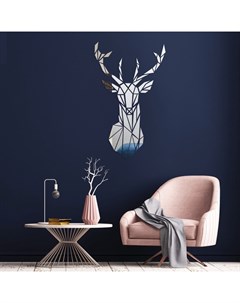 Зеркало настенное «Олень», на клеевой основе, акриловое, 66 деталей, 72×43 см Take it easy