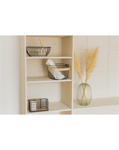 Корзина для мелочей «Эстетика», 23×16×12 см, чёрная Доляна