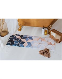 Коврик для ванной и туалета «Бурлеск», 45×120 см Доляна