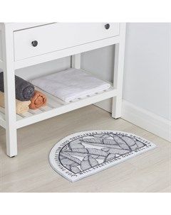 Коврик для дома Everything goes well, 40×60 см, белый Savanna