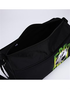 Сумка спортивная «Футбол», 40×21×24 см, чёрная Nazamok kids