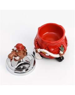 Пепельница для дома бездымная «Пожарный», для сигарет и стиков, 14×8 см Сима-ленд