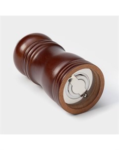 Мельница для специй «Дуновение леса», 10.5×4.5 см, керамический механизм, коричневая Доляна