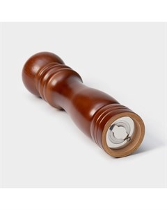 Мельница для специй «Дуновение леса», 21×5 см, керамический механизм, коричневая Доляна