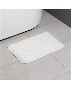 Коврик «Пушистик», 40×60 см, белый Доляна