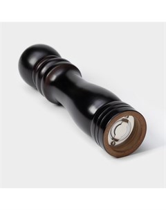 Мельница для специй «Дуновение леса», 21×4.5 см, керамический механизм, чёрная Доляна