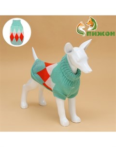 Свитер для животных «Весеннее настроение», 2XL (ДС 34, ОШ 34, ОГ 32-51 см) Пижон