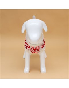 Свитер для животных ILOVEYOU, L (ДС 29, ОШ 29, ОГ 29-49 см) Пижон