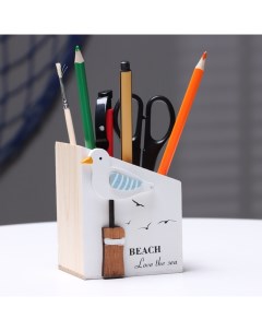 Карандашница «Чайка» 10×8×6 см Take it easy
