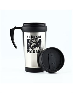 Термокружка «Клевый рыбак», 450 мл Сима-ленд
