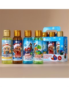 Пена для ванны детская «Чудес и волшебства», набор 4×100 мл Чистое счастье