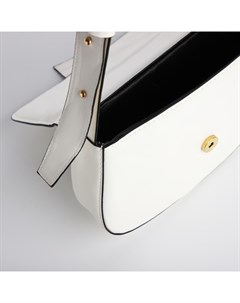 Сумка женская на плечо, белая, 25×16×6 см Nazamok