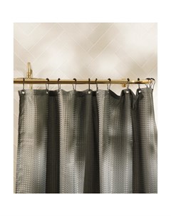 Штора для ванной «Олива», с люверсами, 180×180 см, полиэстер, серая Sima-land home
