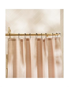 Штора для ванной «Софт Мист», с люверсами, 180×180 см, полиэстер, бежевая Sima-land home